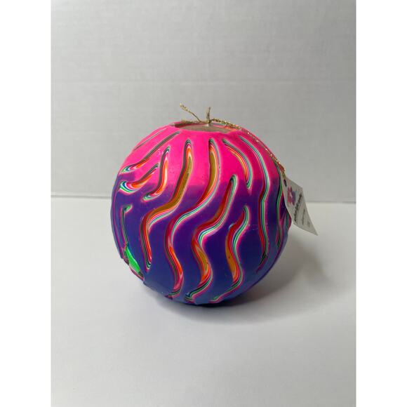 NEW with imperfections Vintage NORTHERN LIGHTS CANDLE Hand Crafted THE WAVE - Picture 3 of 9